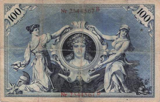 100 Mark 1898 P/B Ro.17